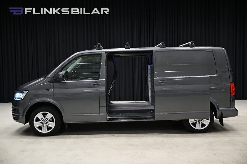 Bild 4 av Volkswagen Transporter 4Motion DSG 150HK L2|Nedlackad|LED|Dubbeldörr|EnÄgare