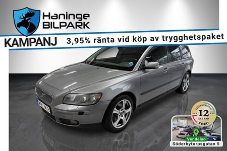 Volvo V50 2.4  / SUPERDEAL 3,95% / NYBESIKTIGAD