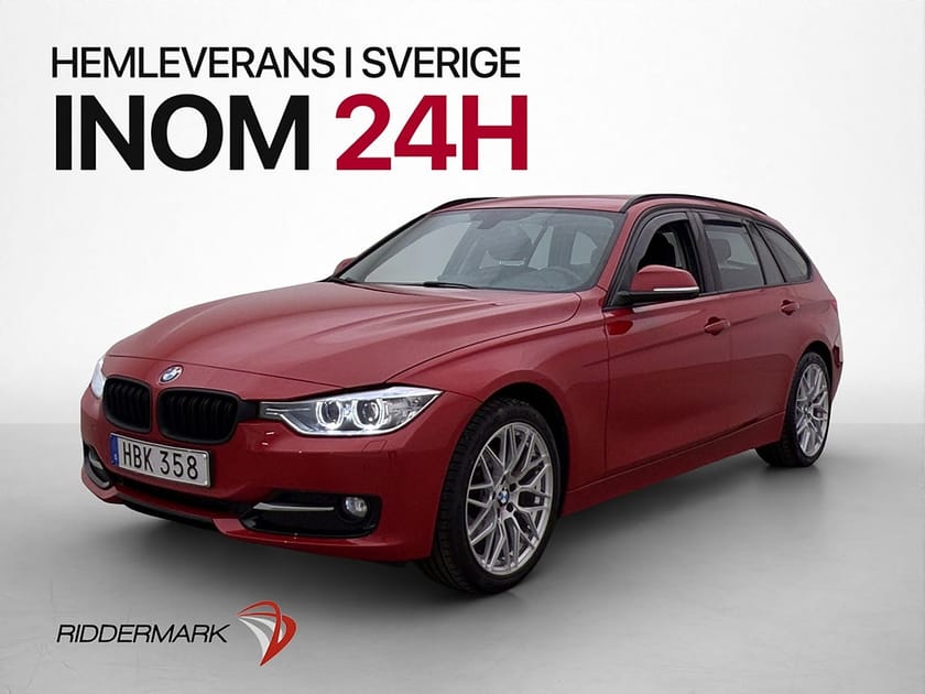 Bild 3 av BMW 320d Touring 184hk Sport-Line Navi Sensor El-bagage Drag