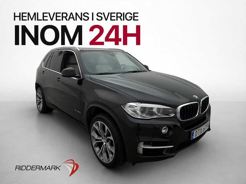 Bild 3 av BMW X5 xDrive30d 258hk Pano Kamera H/K HUD Skinn Navi Drag