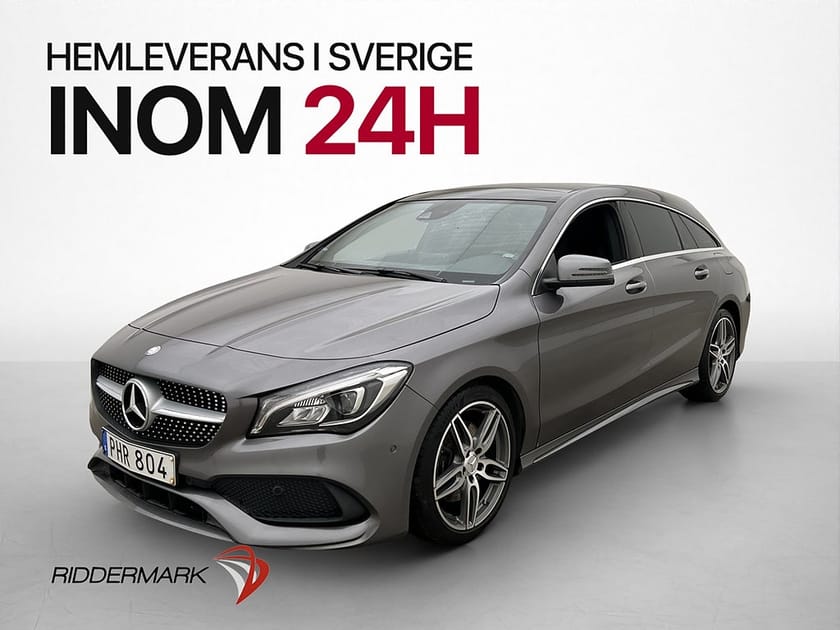Bild 1 av Mercedes-Benz CLA 220 d Shooting Brake 220d SB AMG Pano Skinn/Alcantara Kamera