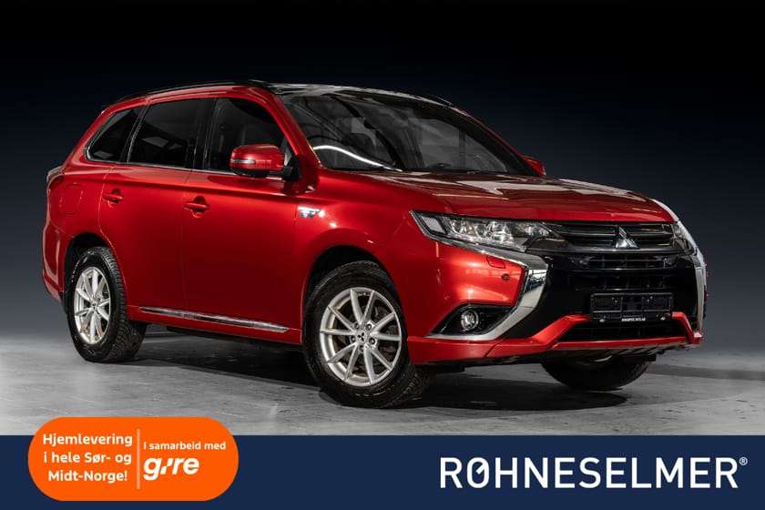 Bilde 1 av Mitsubishi Outlander PHEV 2.0 4WD S-edition Krok|Skinn|360kamera|Soltak++