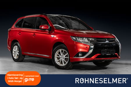 Mitsubishi Outlander PHEV 2.0 4WD S-edition Krok|Skinn|360kamera|Soltak++
