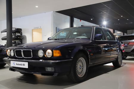 BMW 740i 740iA E32 – 1994 | Svensksåld | Endast 12 100 mil | Oerhört välhållen