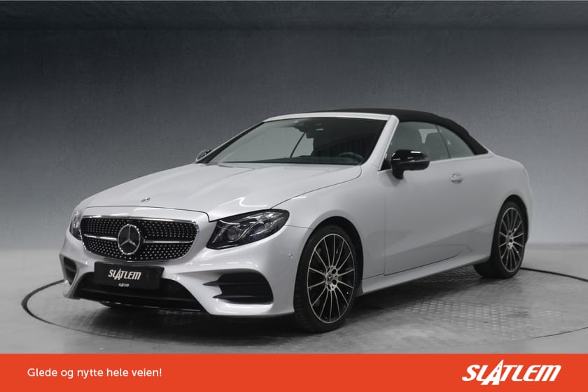 Bilde 1 av Mercedes-Benz E 300 Cabriolet 245HK AMG|PREMIUMPLUS/NAPPA/BURMESTER/ACC/360/HUD/LUFT