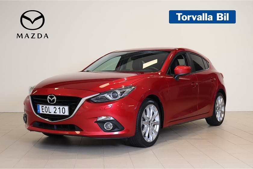 Bild 1 av Mazda 3 Sport 2.0 120HK Optimum Skinn M-Värmare BOSE Navigation