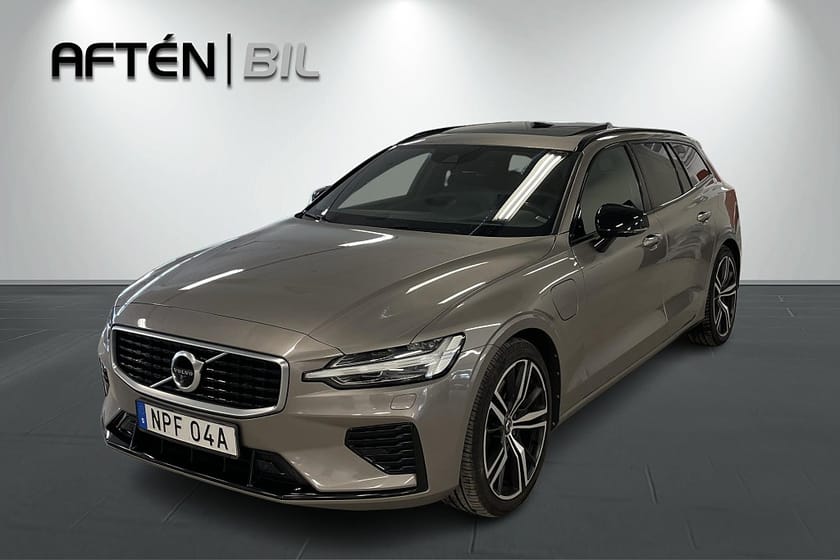 Bild 1 av Volvo V60 T8 392hk R-Design|Pano|Orrefors|Drag|360° - NYSERVAD!