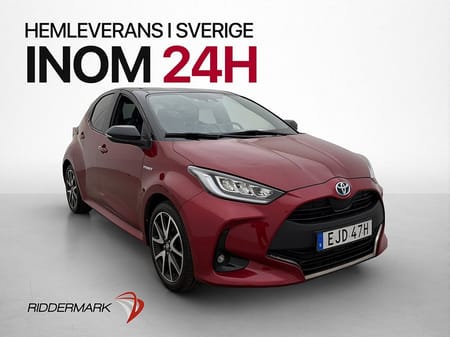 Toyota Yaris Hybrid 116hk Style Halvskinn Kamera 0,32l/Mil