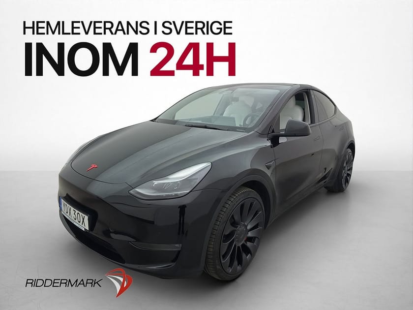 Bild 4 av Tesla Model Y Long Range AWD Autopilot Ljus-Interiör Pano