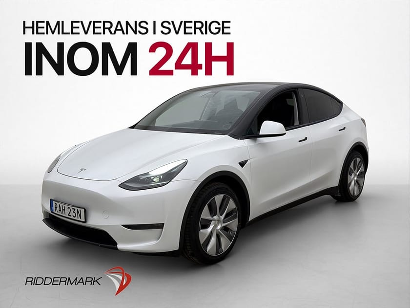 Bild 1 av Tesla Model Y Long Range AWD Dragkrok Autopilot Skinn MOMS