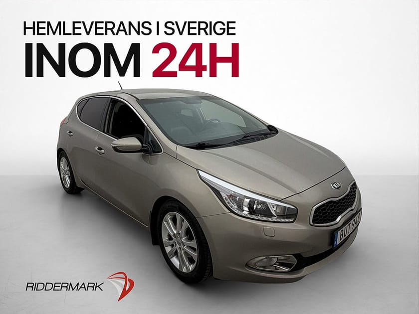 Bild 1 av Kia cee'd 1.6 CRDi 128hk Bluetooth Rattvärme Farthållare