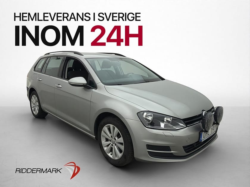 Bild 1 av Volkswagen Golf Sportscombi 110hk Base M/K Värm Dragkrok Kamera  CarPlay