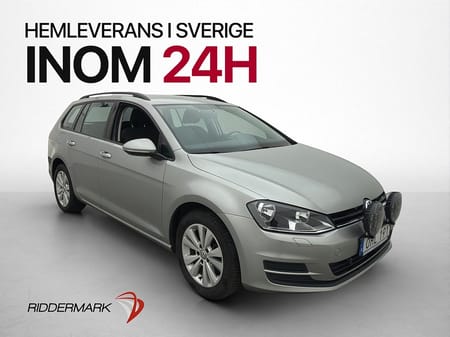 Volkswagen Golf Sportscombi 110hk Base M/K Värm Dragkrok Kamera  CarPlay