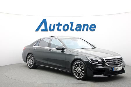Mercedes-Benz S 400 d 4MATIC L AMG, Burmester®, 360°, Panorama, Massage 340hk