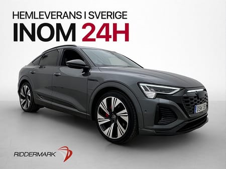Audi Q8 Sportback 55 e-tron quattro Q S-Line Pano B&O Luft Dragkrok