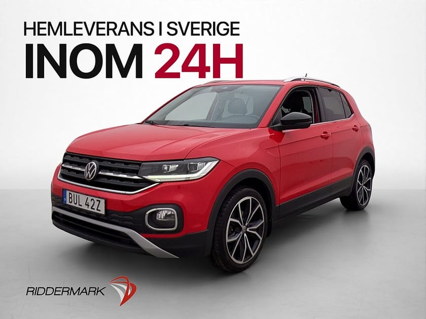 Bild 3 av Volkswagen T-Cross 110hk GT Halvskinn Adapt-Fart Lane-Assist