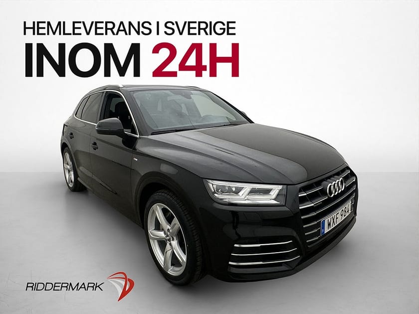 Bild 1 av Audi Q5 55 TFSI e quattro Q 367hk S-Line Panorama Luftfjädring Drag