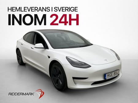 Tesla Model 3 Standard Range Svensksåld Panorama Autopilot