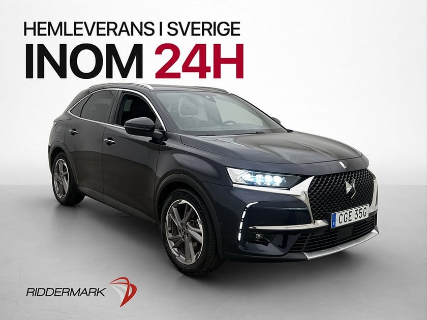 Bild 1 av DS 7 Crossback E-Tense 4x4 300hk Pano Skinn FOCAL Drag