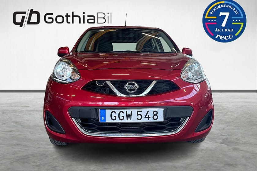 Bild 2 av Nissan Micra 1.2 ACC Farthållare En brukare Fullservad (3,560 mil)