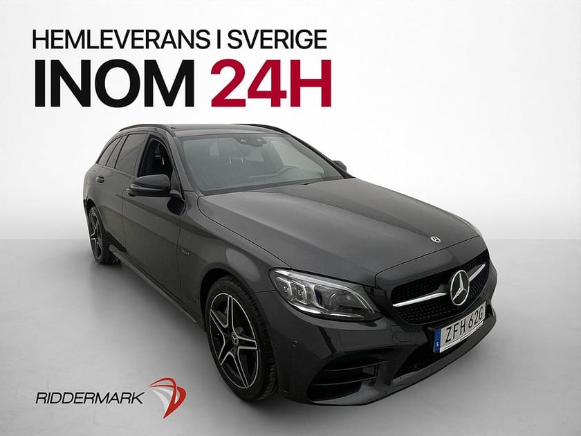 Bild 1 av Mercedes-Benz C 300 T de C300 306hk AMG Night Värmare Drag Kamera