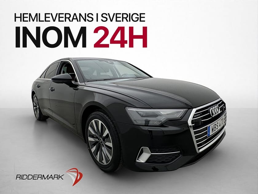 Bild 1 av Audi A6 Sedan 50 TFSI e quattro Q 299hk Cockpit B&O Kamera Skinn MOMS