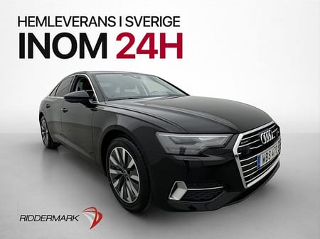 Audi A6 Sedan 50 TFSI e quattro Q 299hk Cockpit B&O Kamera Skinn MOMS