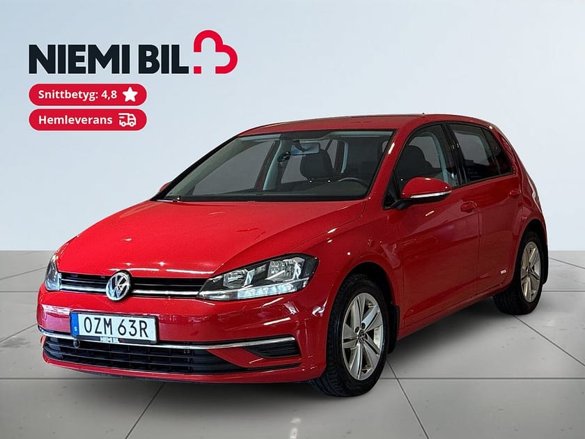 Bild 1 av Volkswagen Golf 5-dörrar 1.6 TDI Base Mvärme Bkamera Drag CarPlay S&V