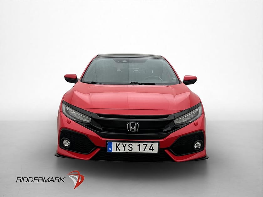 Bild 2 av Honda Civic 182hk Sport Plus Glastak Kamera Navi Nyservad