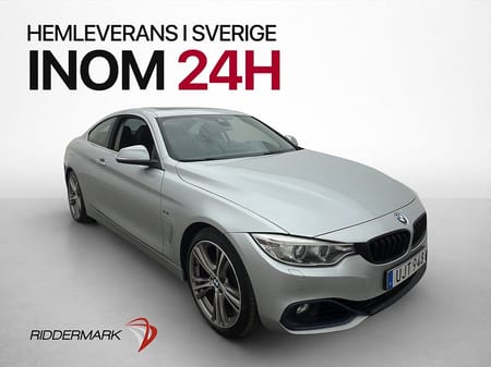 BMW 428i xDrive Coupé Sport line Taklucka Skinn HUD HiFi