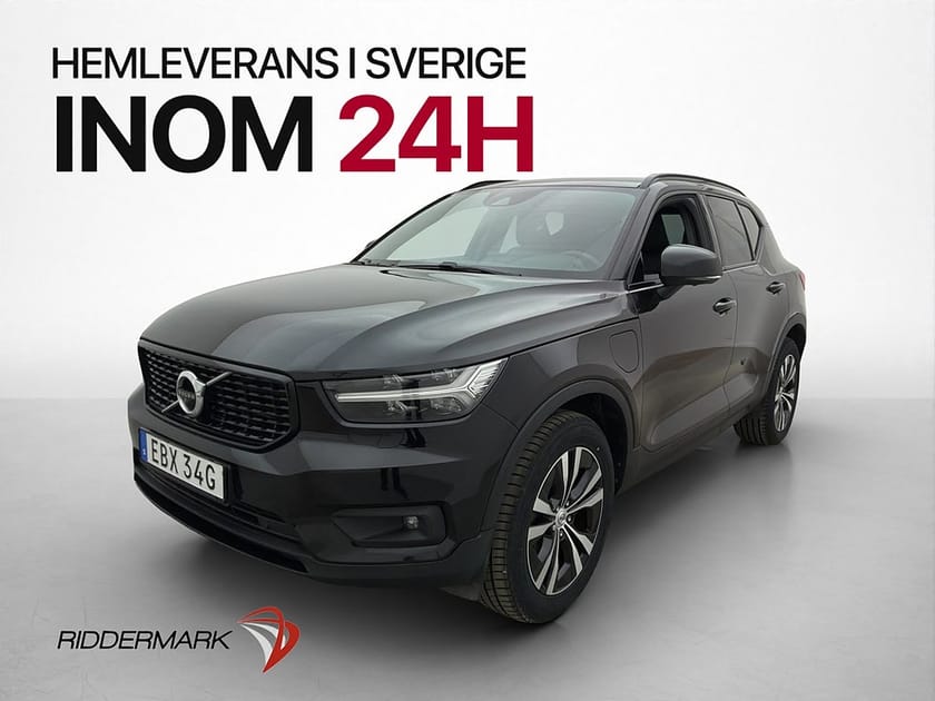 Bild 1 av Volvo XC40 Recharge T4 211hk R-Design Värmare H/K 360° Skinn