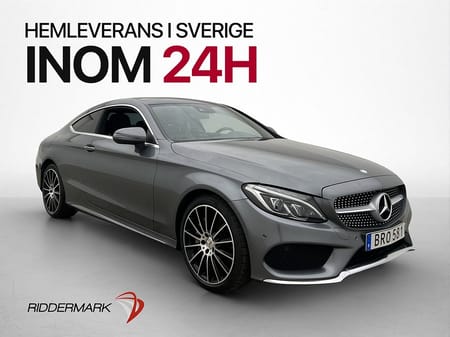 Mercedes-Benz C 250 Coupé 211hk AMG Line Pano Kamera