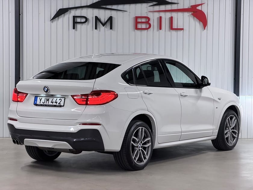 Bild 4 av BMW X4 xDrive35d M-Sport Drag Värmare HUD Skinn H&K 360 Navi