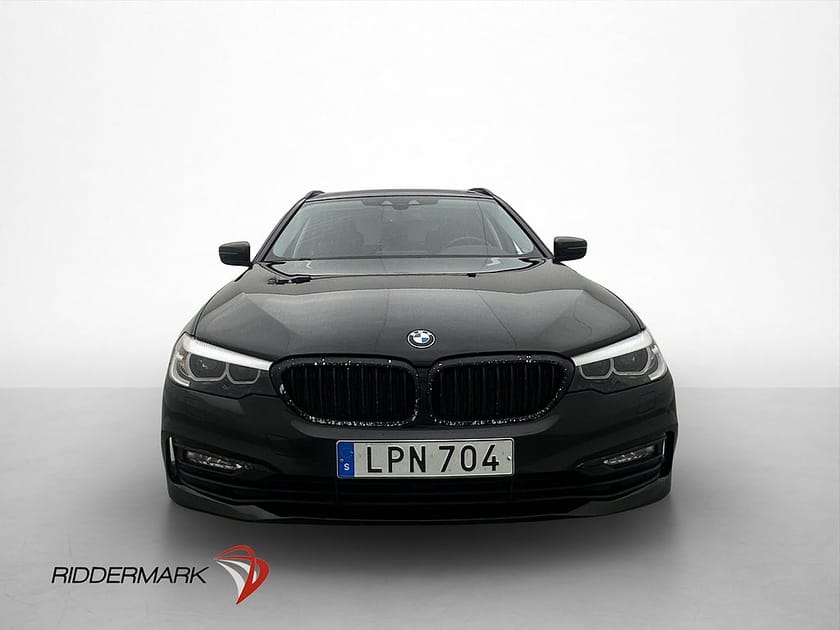 Bild 2 av BMW 520d Touring 190hk Kamera HiFi Navi P-sensorer