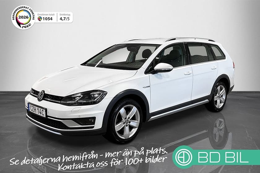 Bild 1 av Volkswagen Golf Alltrack 2.0 TDI 4M MASSAGESTOLAR VÄRMARE BACKKAMERA EN ÄGARE