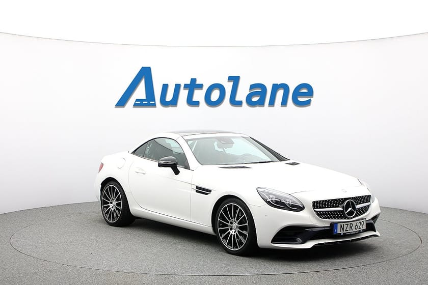 Bild 3 av Mercedes-Benz SLC 200 AMG Glastak, AirScarf, Minnesstolar, Skinn 184hk