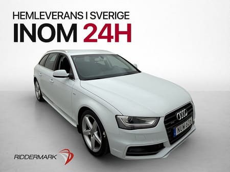 Audi A4 Avant 2.0 TDI Q 190hk S-line Sensorer Bluetooth Drag