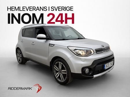 Kia Soul 132hk GLS Backkamera Navi P-sensorer Rattvärme