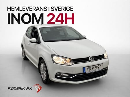 Volkswagen Polo TSI 90hk Bluetooth 0.47 l/mil  2-Brukare