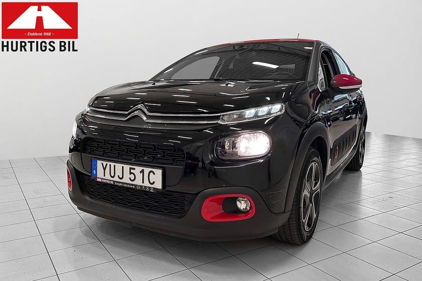 Bild 1 av Citroën C3 1.2 PureTech 82hk Shine Backkamera Carplay