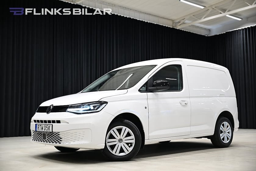 Bild 1 av Volkswagen Caddy Cargo 4Motion 122HK Nedlackad|LED|Värmare|Backkamera|Leasbar