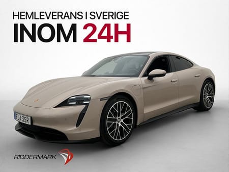 Porsche Taycan Direct Drive 381hk Kamera Skinn Navi Carplay