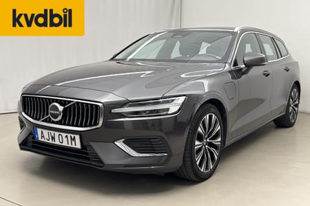 Volvo V60 T6 AWD Recharge (350hk) Core, Läderinredning