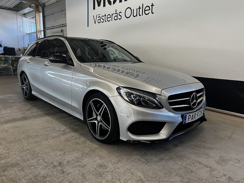 Bild 1 av Mercedes-Benz C 220 T d 170hk AMG-line Värmare Panorama