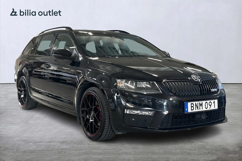 Bild 4 av Škoda Octavia Kombi RS Skoda 2.0 TDI DSG 184hk Navi Drag P-värm CANTON