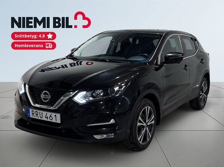 Nissan Qashqai 1.3 DIG-T DCT 360°kamera GPS Mvärm Drag S/V-hjul