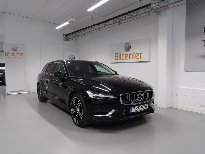 Bild 3 av Volvo V60 Recharge T6 AWD Inscription V-Däck ingår H/K-Skinn-Drag