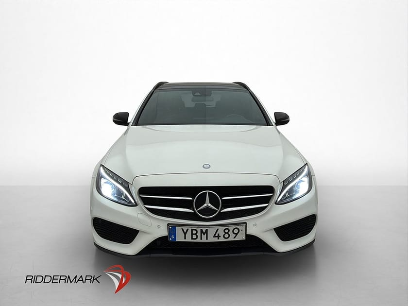 Bild 2 av Mercedes-Benz C 220 T d 4MATIC C220 170hk 4M AMG Line Pano Skinn Drag