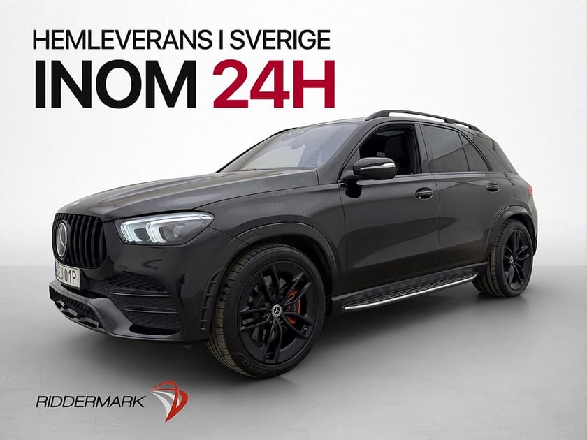 Bild 3 av Mercedes-Benz GLE 350 de 4MATIC 4M AMG Line Pano Burmester Wide