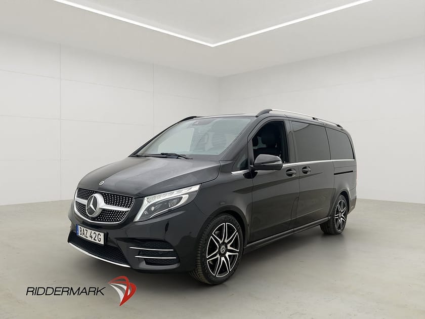Bild 3 av Mercedes-Benz V 300d 3.1t 300 AMG 7-Sit Värm El-Dörr 360° Skinn Moms